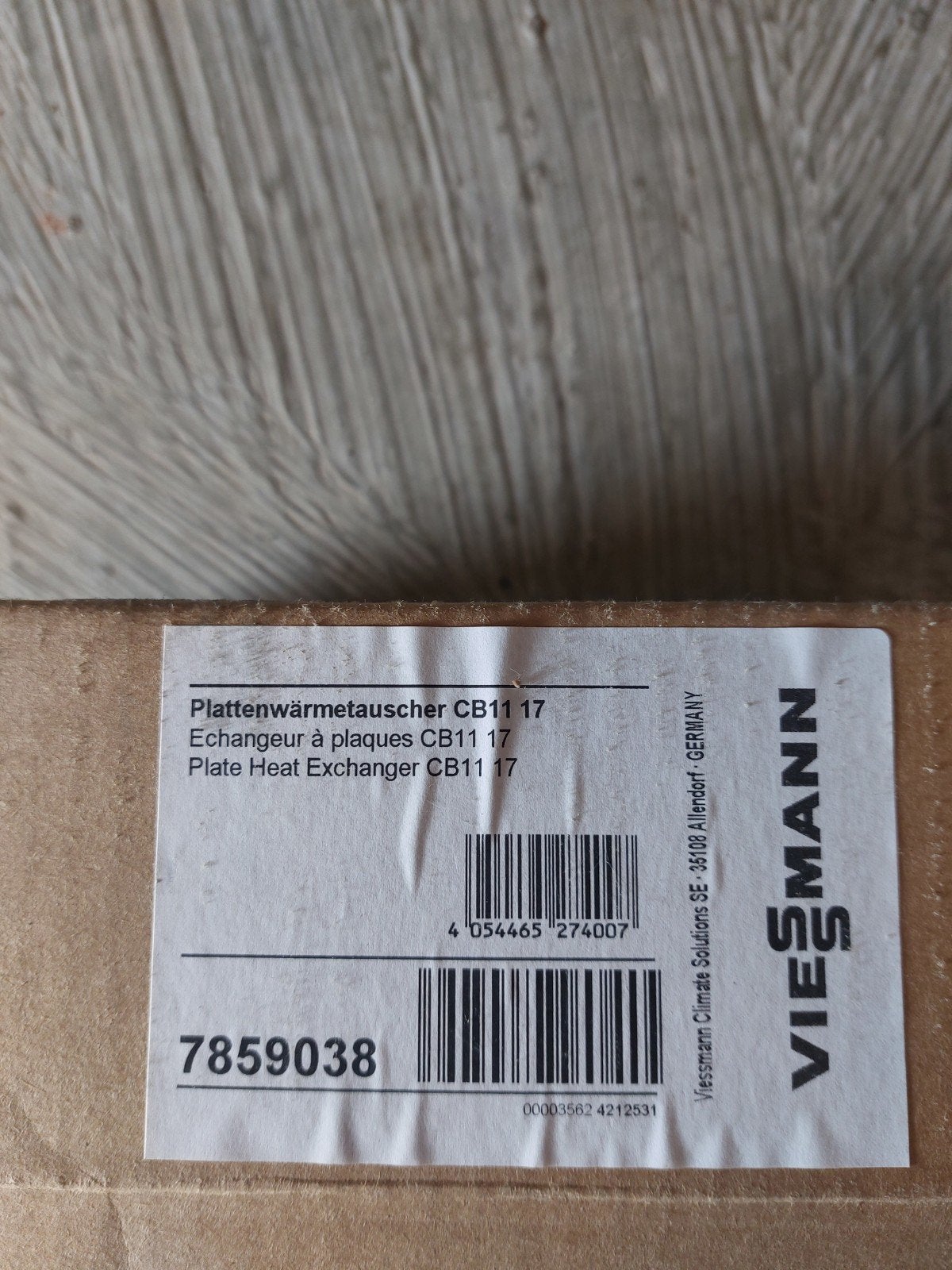 Platenwarmtewisselaar Viessmann 7859038, Ophalen of Verzenden