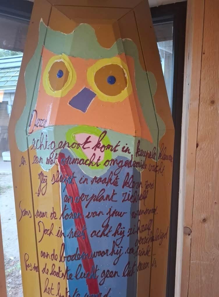 Deksel kist, Enlèvement