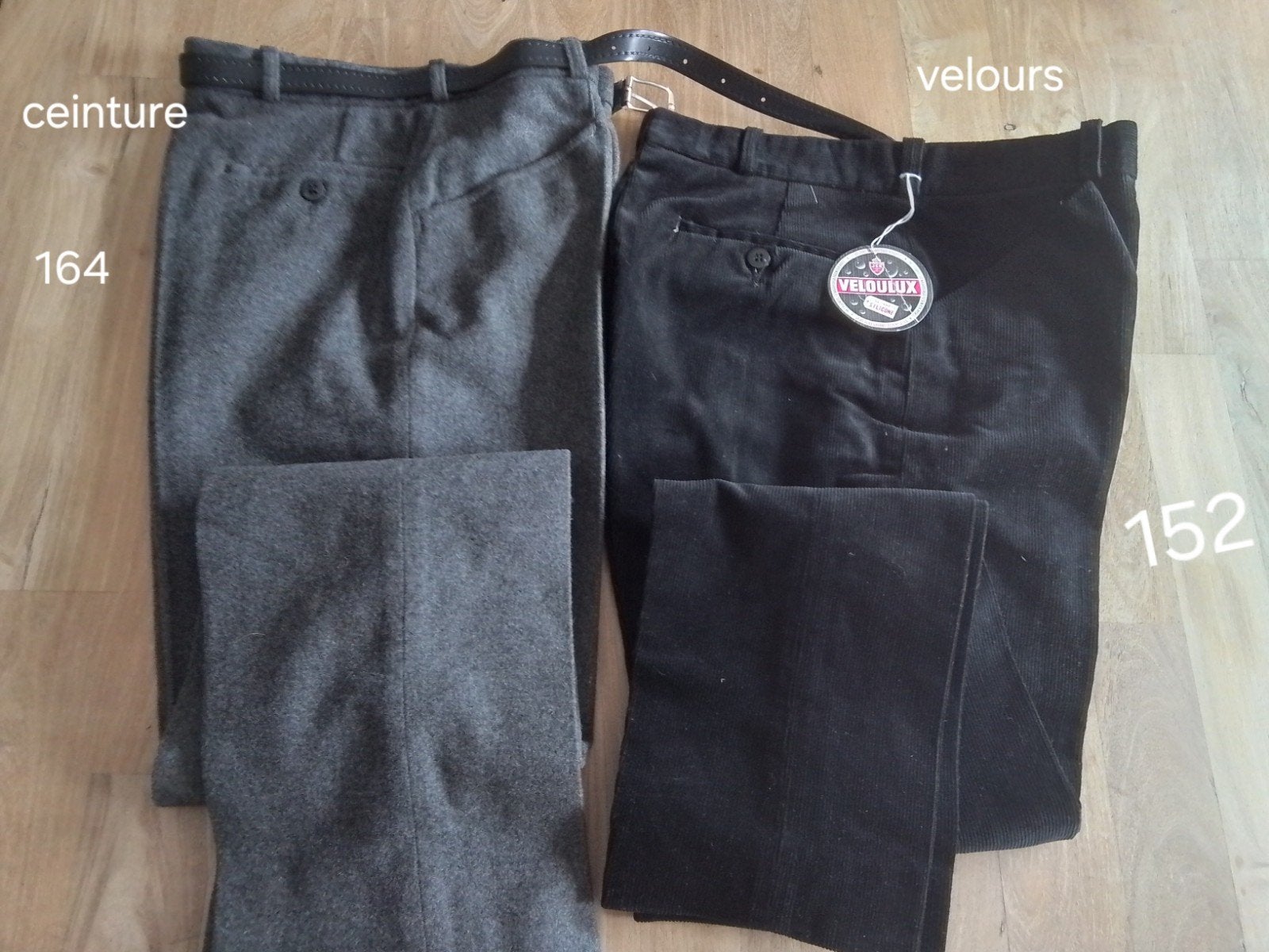 5 nieuwe vintage broeken, Kinderen en Baby's, Kinderkleding | Maat 164, Ophalen of Verzenden