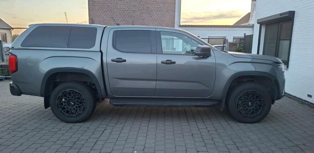 Volkswagen Amarok Aventura V6 3 jaar gar., Autos, Cuir, Argent ou Gris, Achat, Entreprise