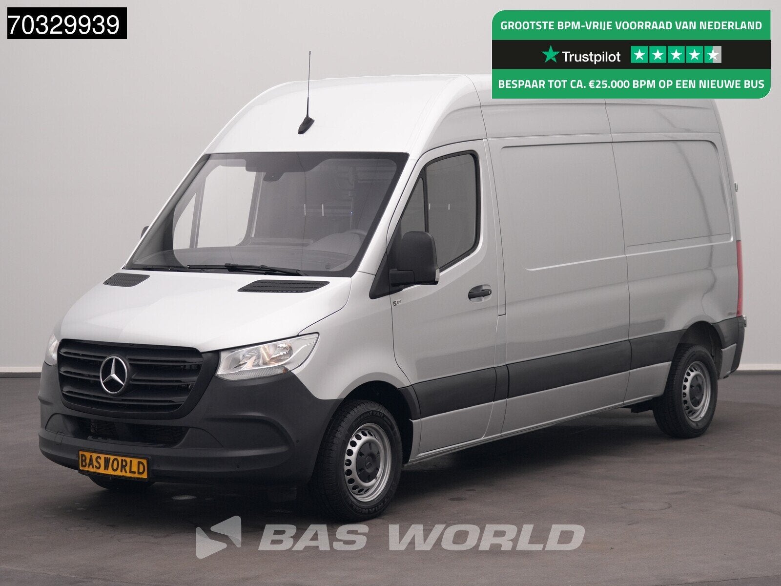 Mercedes Sprinter 215 CDI Automaat 150pk L2H2 MBUX Camera Ai, Automaat, Stof, Gebruikt, 4 cilinders