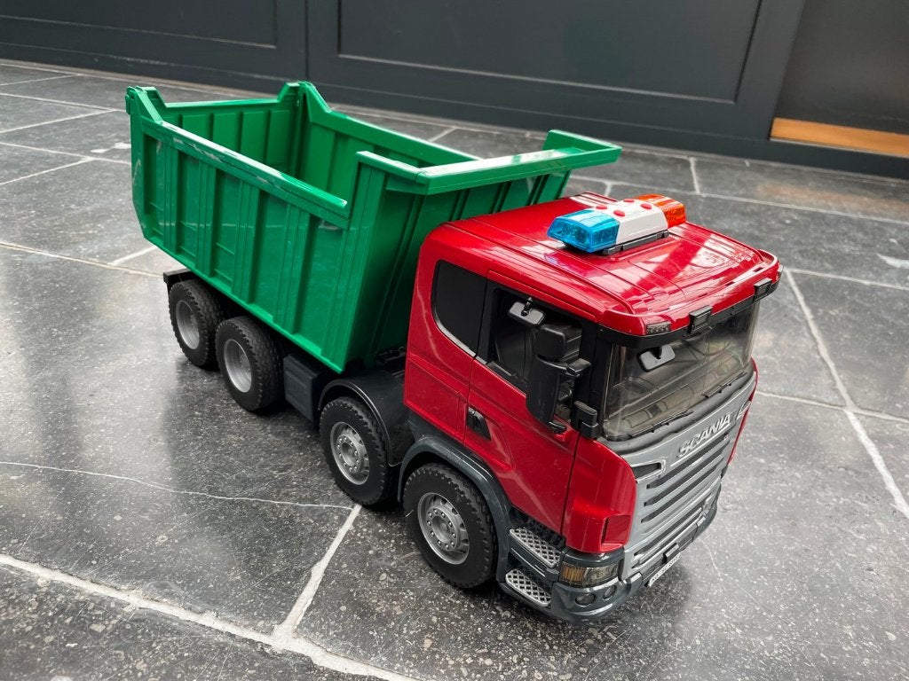 Bruder vrachtwagen scania met lichtmodule, Ophalen of Verzenden