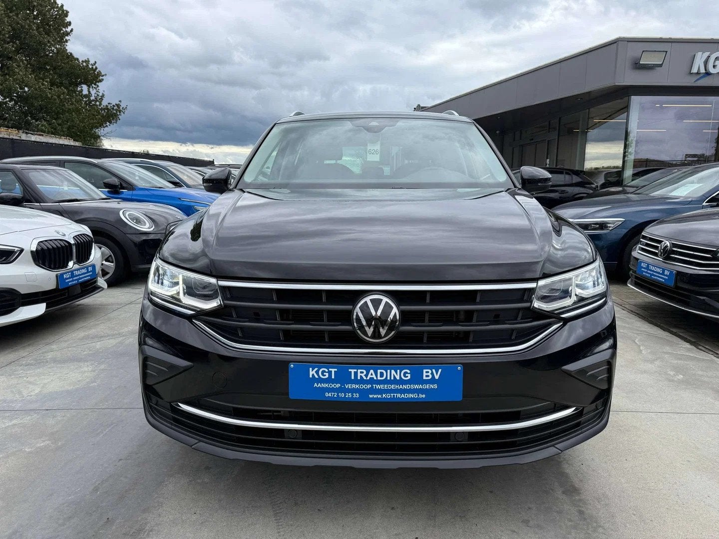Volkswagen Tiguan 1.5 TSI 150PK FACELIFT NAVIGATIE VIRTUAL H, Auto's, 4 cilinders, Zwart, Bedrijf, SUV of Terreinwagen