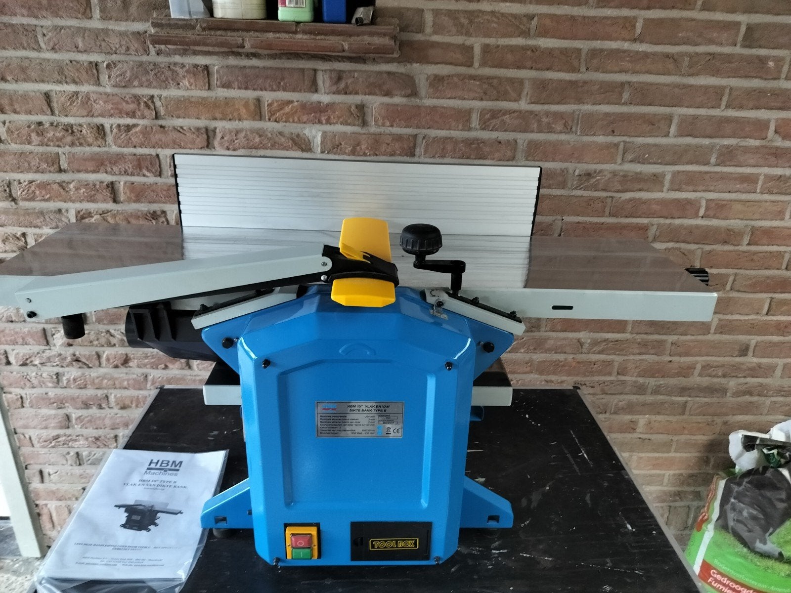 vlak en vandiktebank 10", Doe-het-zelf en Bouw, Ophalen, Zo goed als nieuw, Elektrisch