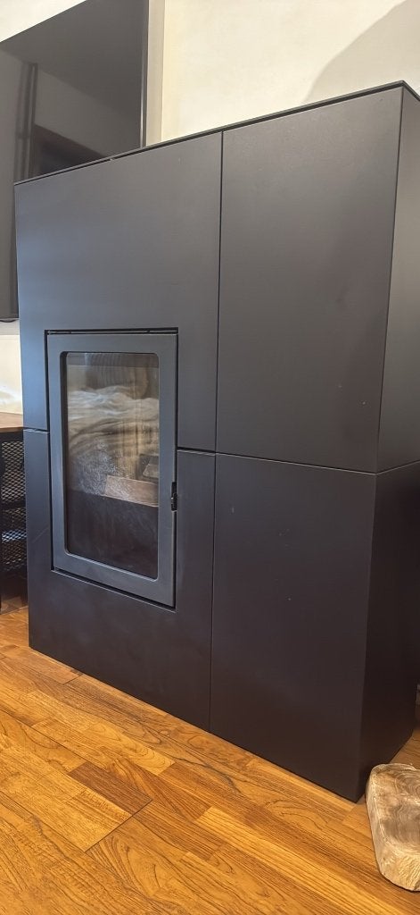 Poêle à pellets Edilkamin Blade 12 kW ( 1200€ négociable), Maison & Meubles, Poêles, Utilisé, Autoportant, Enlèvement