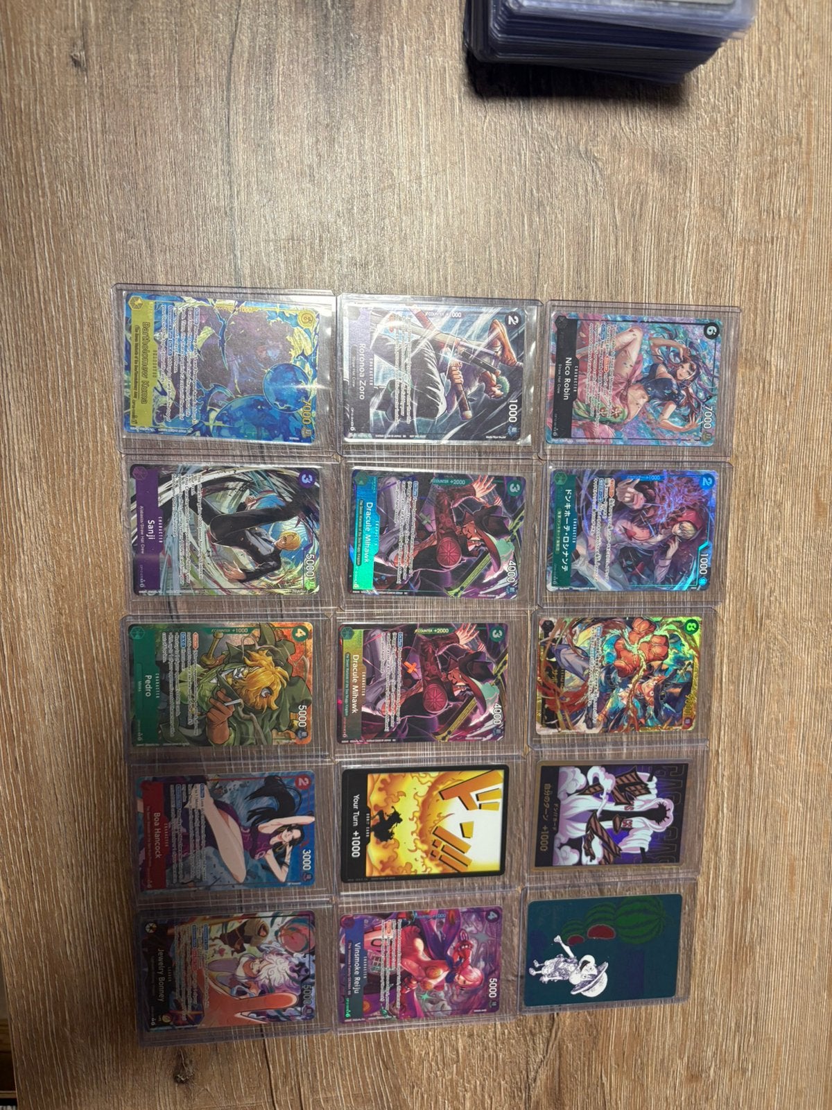 LOT pokemon & One piece kaarten, Ophalen of Verzenden, Zo goed als nieuw