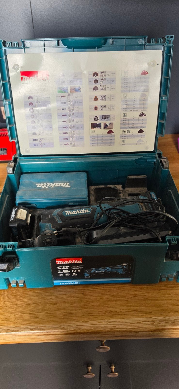 Makita TM30DZJX4 Multitool, Doe-het-zelf en Bouw, Gereedschap | Handgereedschap, Ophalen, Gebruikt, Multitool, Makita