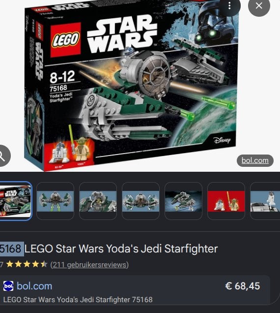 Nieuw Nieuwe ongeopend lego repr. set Star Wars Yoda 75168, Ophalen of Verzenden, Nieuw, Lego, Star Wars