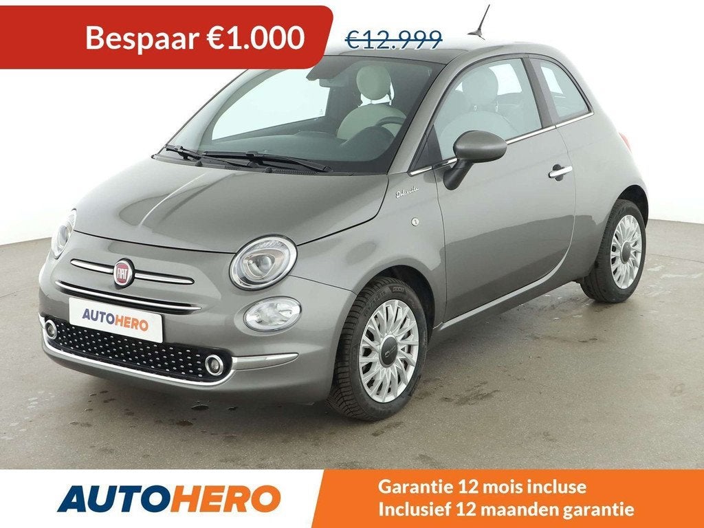 Fiat 500 1.0 Mild-Hybrid Dolcevita, Argent ou Gris, Achat, Euro 6, Boîte manuelle