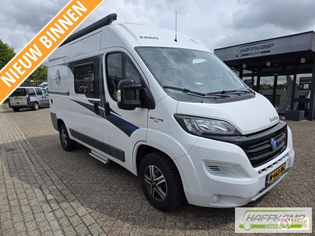 Knaus Boxstar 540 MQ Als Nieuw!, Caravans en Kamperen, Mobilhomes, Bedrijf, Knaus