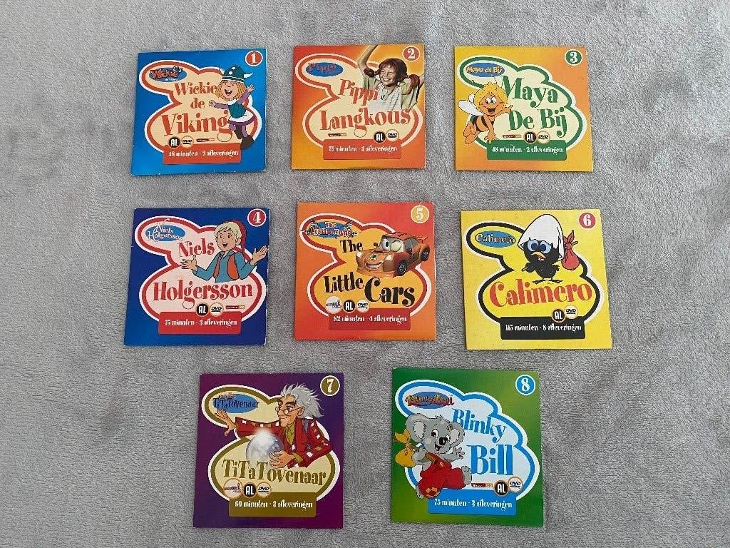 8 DVD's van Het Laatste Nieuws, Ophalen, Gebruikt, Alle leeftijden, Nederlands