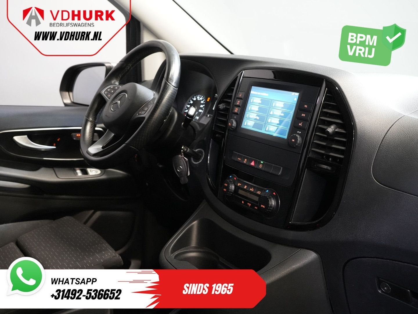 Mercedes-Benz Vito 119 CDI Aut. XL L3 DC Dubbel Cabine/ LED/, Auto's, Bestelwagens en Lichte vracht, Automaat, Mercedes-Benz, Diesel