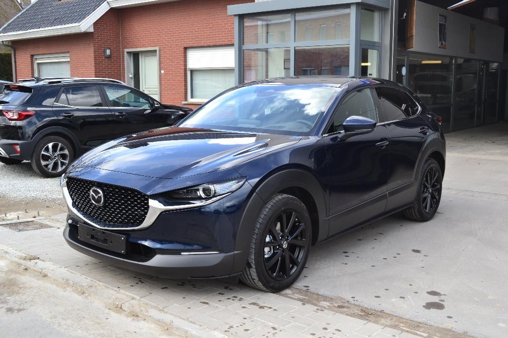 Mazda CX-30 LED/LEDER/BOSE/HUD, 1998 cc, Euro 6, 4 cilinders, Blauw