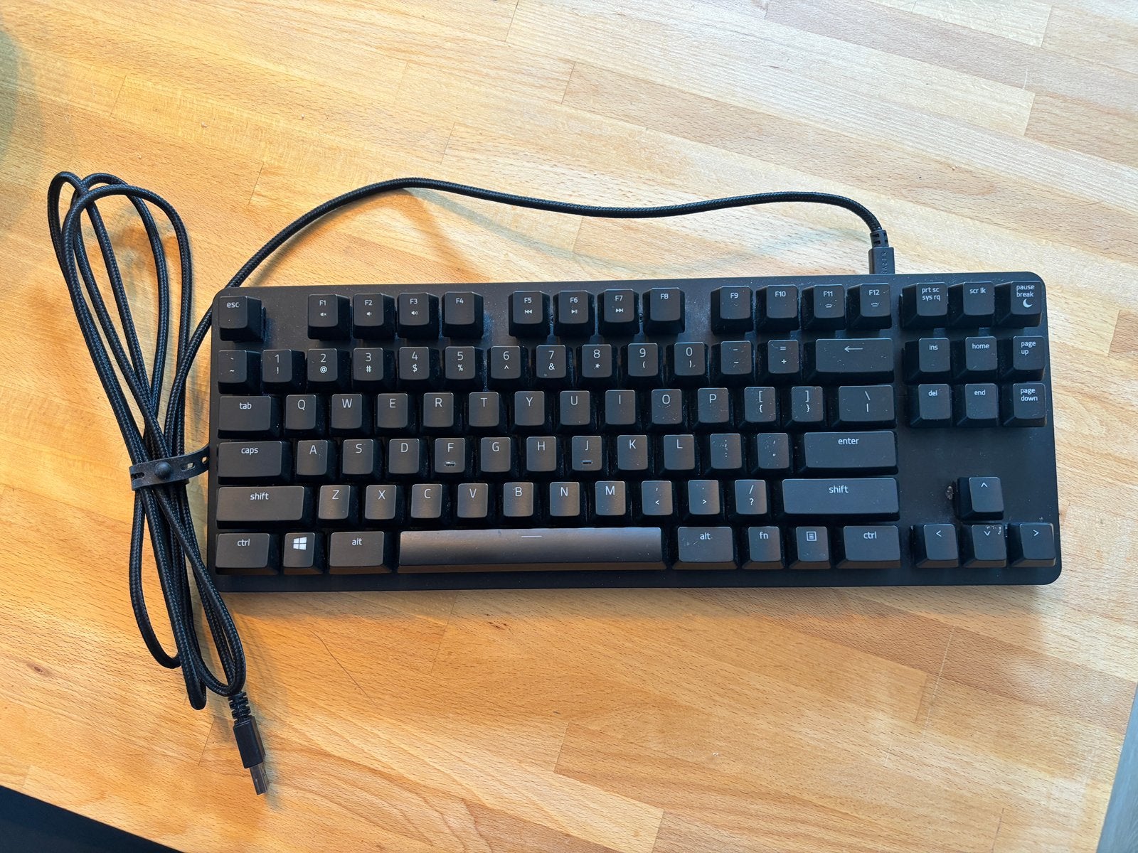 Razer Blackwidow Lite QWERTY, Informatique & Logiciels, Claviers, Enlèvement, Qwerty, Comme neuf