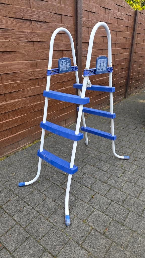 Zwembadtrapje met 3 tredes, Tuin en Terras, Ophalen