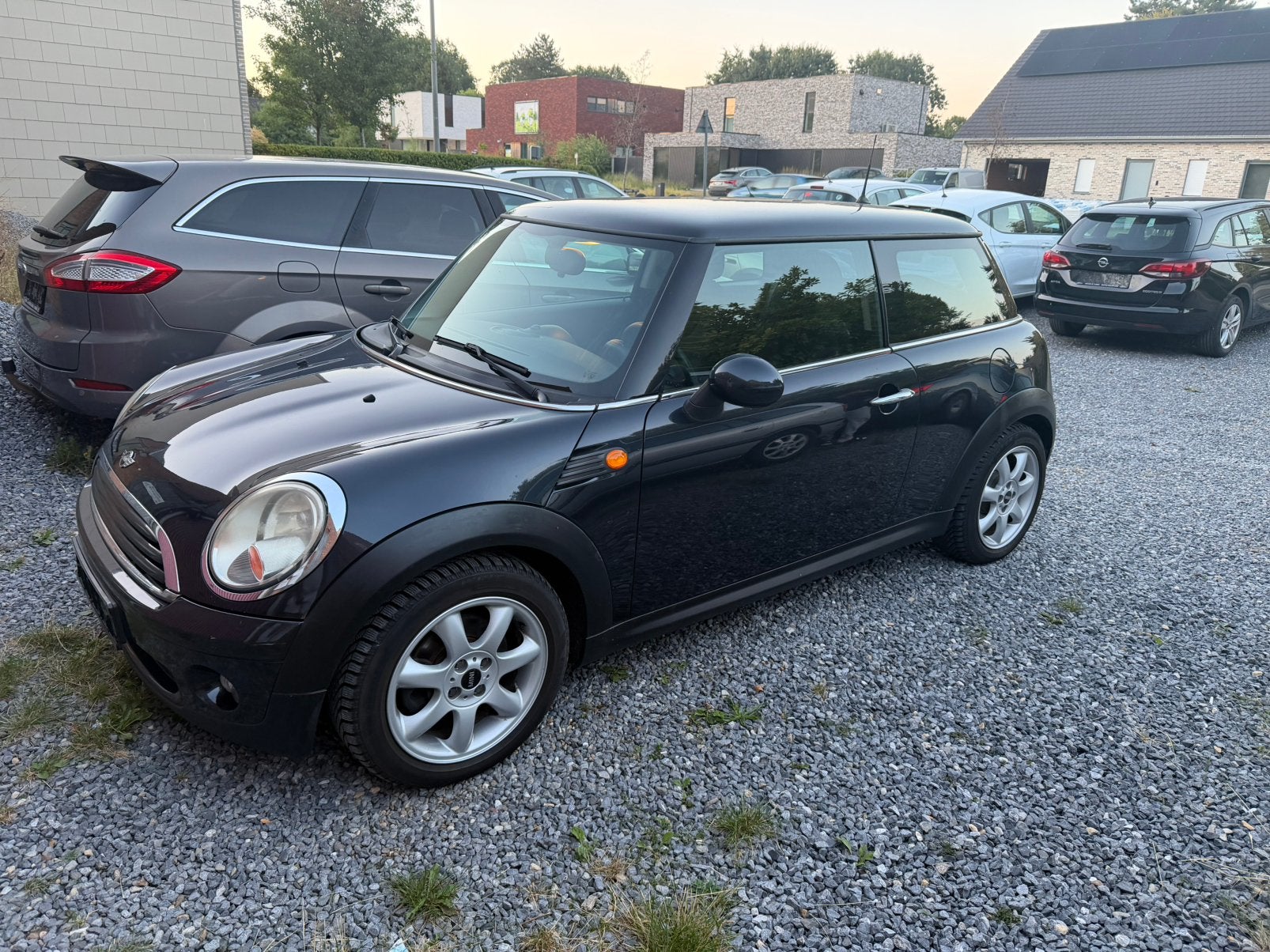 Mini Cooper one 1.4 benzine 2009 170.000km met keuring airco, Autos, Cuir, Entreprise, Boîte manuelle, Entretenue par le concessionnaire
