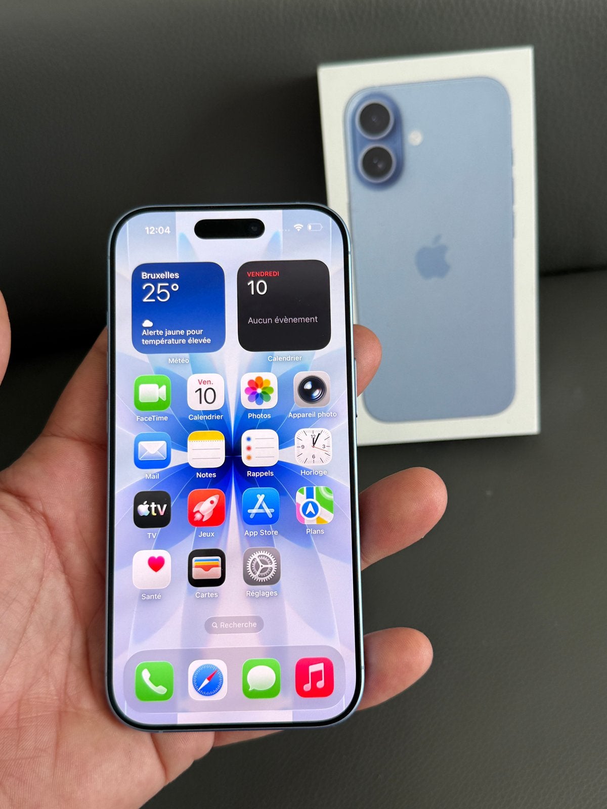 iPhone 17 256 gb bleue NEUF!! Vd/éch, Autres modèles, Enlèvement, Sans abonnement, Bleu