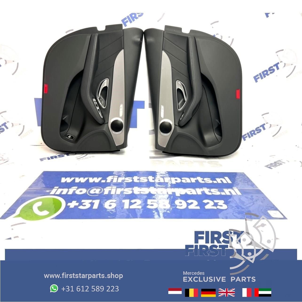 W205 C43 AMG interieur Mercedes C Klasse 2020 stoelen Ledere, Auto-onderdelen, Gebruikt, -, Ophalen of Verzenden, -