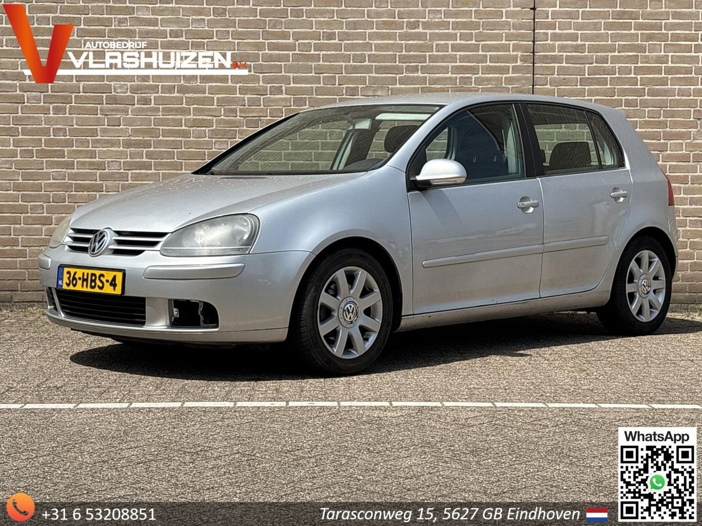 Volkswagen Golf 1.6 FSI Sportline | Climate |, Auto's, 158 g/km, Zwart, Bedrijf, Golf
