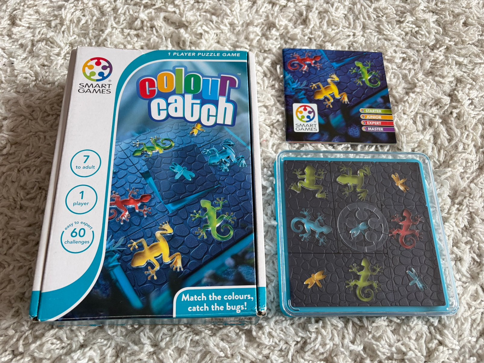 Spel - Smartgames - Colour Catch, Kinderen en Baby's, Speelgoed | Educatief en Creatief, Ophalen of Verzenden, Zo goed als nieuw