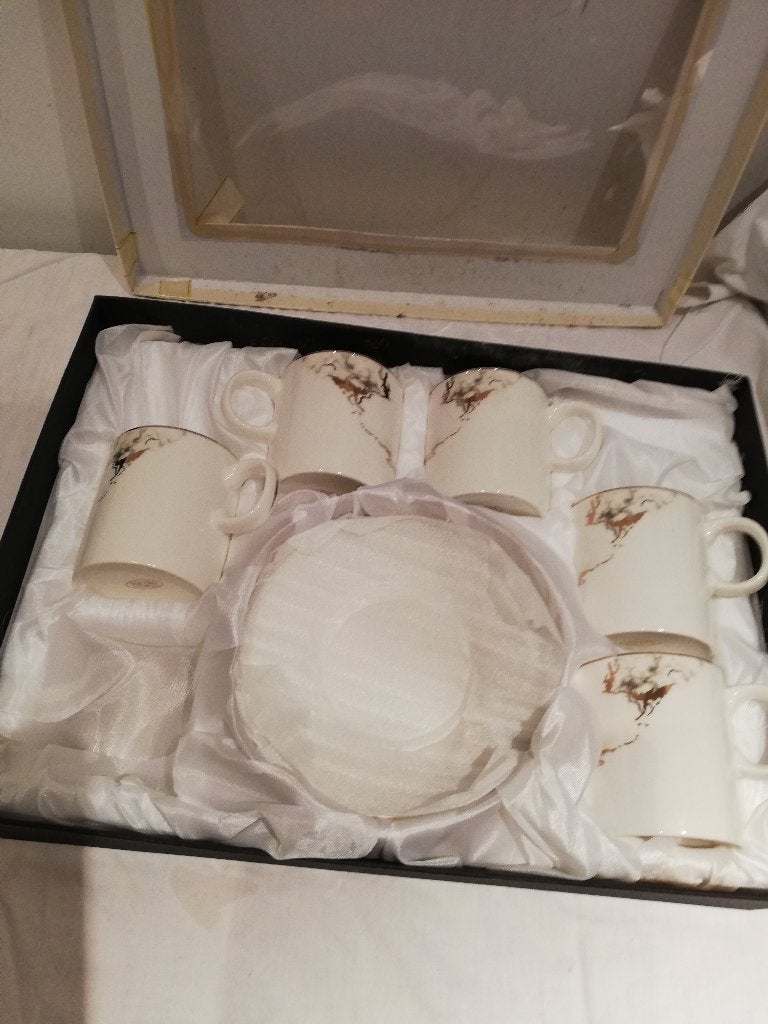 koffieservice, Ophalen
