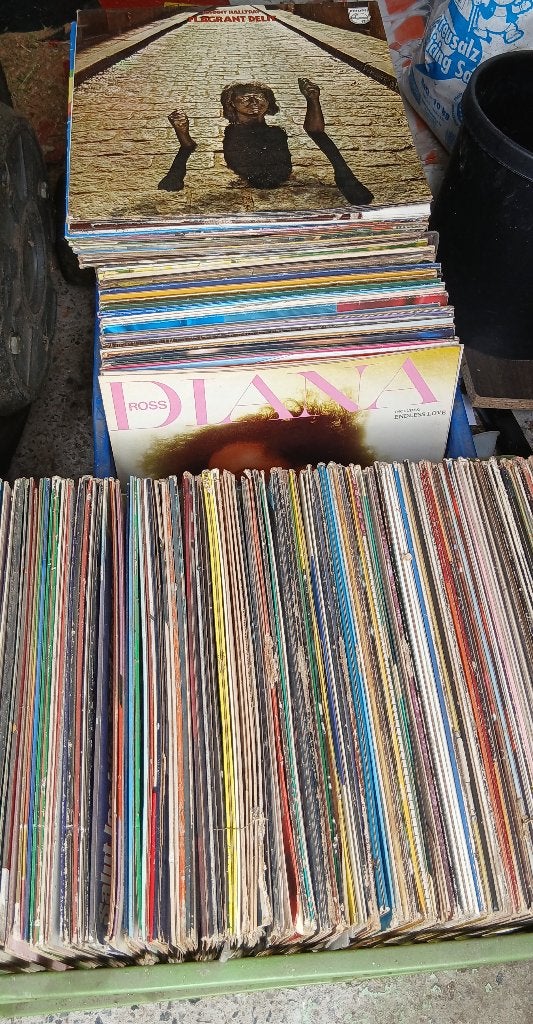 lot de 650 albums 33t, Enlèvement, Utilisé
