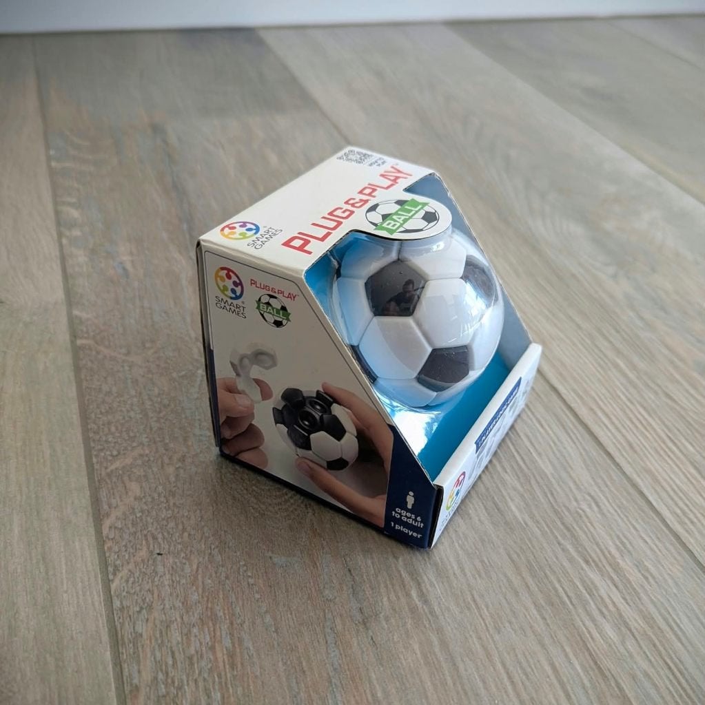 SmartGames Plug & Play Ball - 3D Voetbal Puzzel & Fidget Toy, Enfants & Bébés, Jouets | Éducatifs & Créatifs, Enlèvement ou Envoi