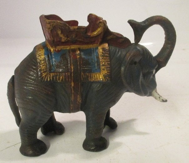 tirelire mécanique vintage en fonte éléphant, Envoi