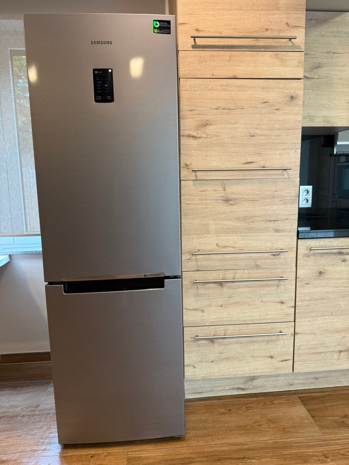 Samsung koelkast, Elektronische apparatuur, Koelkasten en IJskasten, Ophalen, Zo goed als nieuw, Met vriesvak