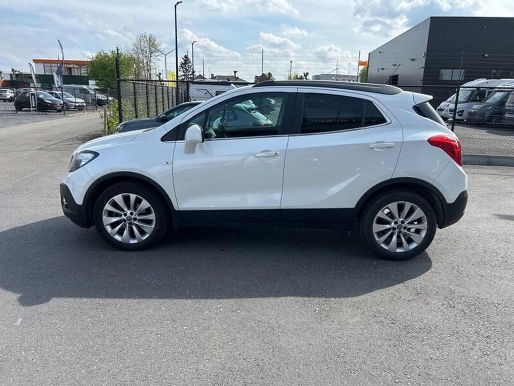 Opel Mokka 1.6 115pk, Cosmo, Navigatie, Airco, Lederen inte, Auto's, Euro 5, 158 g/km, Wit, https://public.car-pass.be/vhr/6cb24450-97b4-4825-b132-42bffa815a69