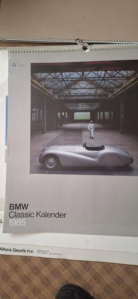 Retro kalenders BMW 1989, 1991,.., Divers, Calendriers, Enlèvement ou Envoi