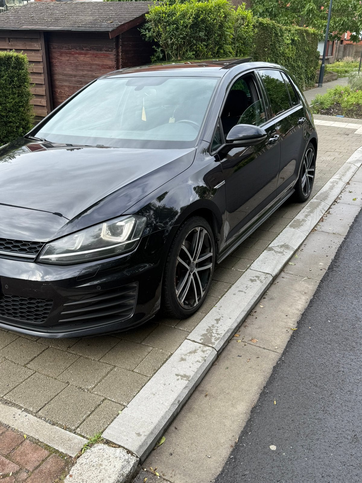 Golf 7 gtd, Auto's, Automaat, Euro 6, Zwart, Te koop