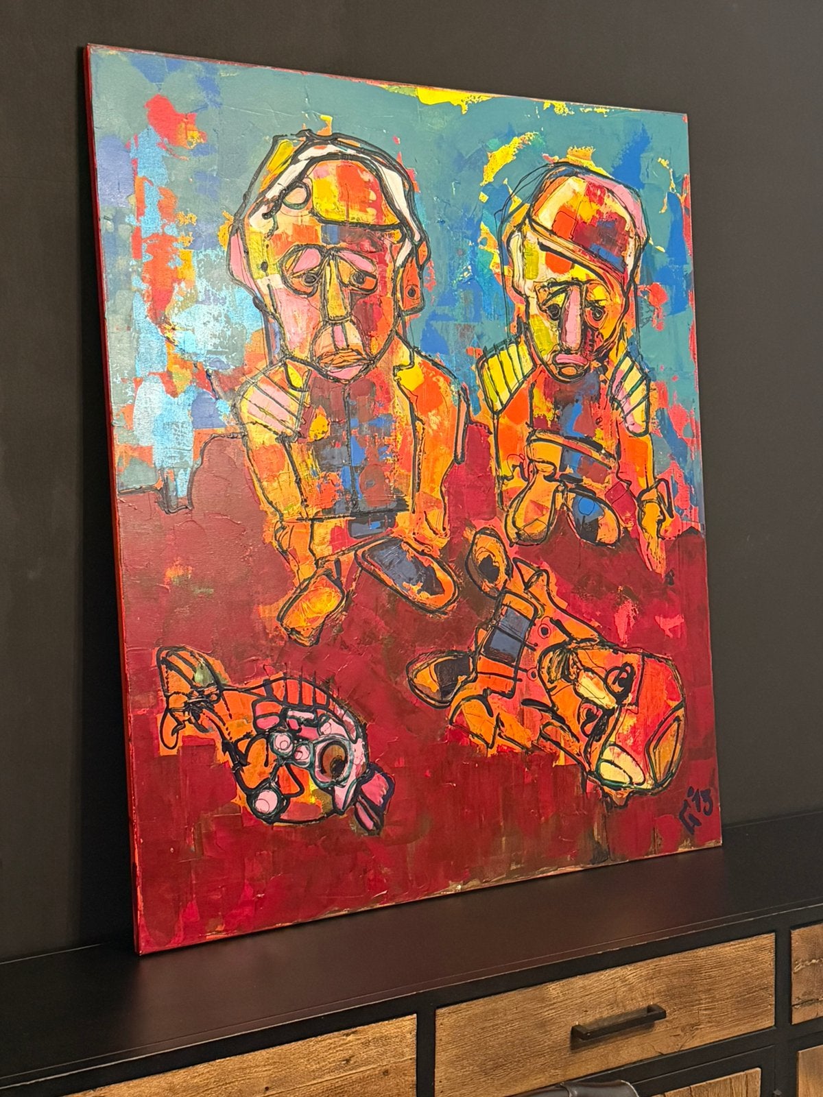 Georges de groot, Antiek en Kunst, Ophalen