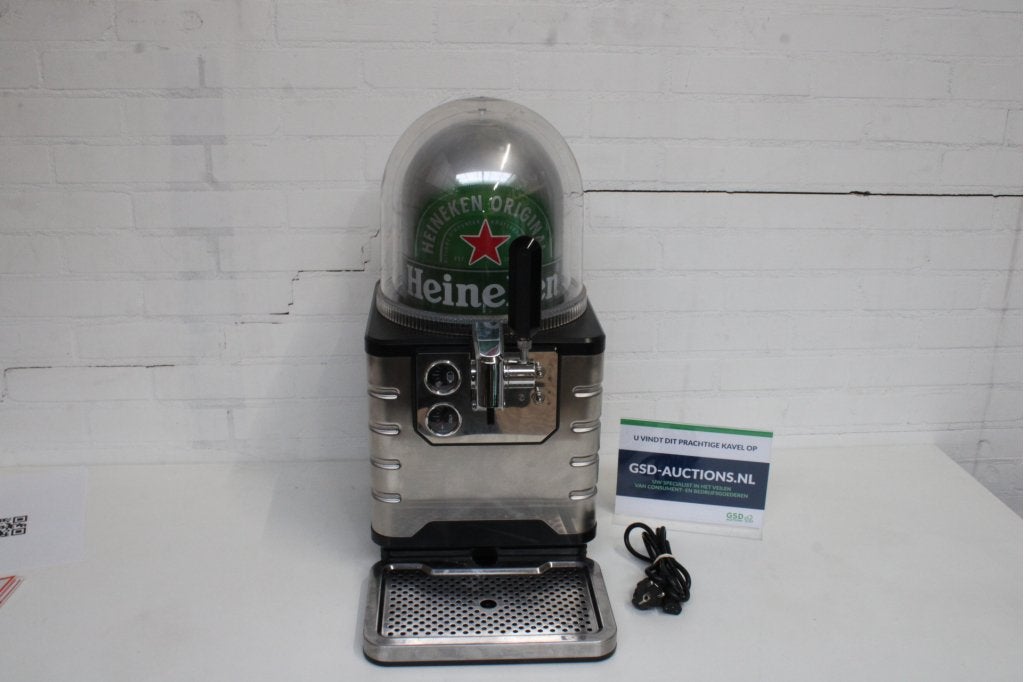 Heineken biertap met koelelement, Electroménager, Pompes à bière, Niet ingevuld, Enlèvement ou Envoi, Niet ingevuld, Utilisé