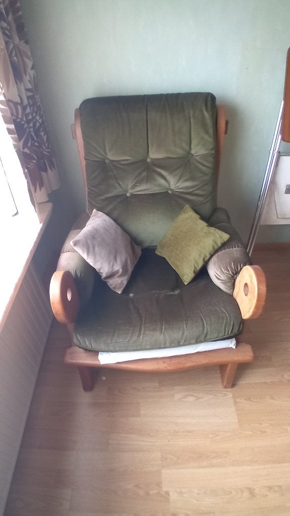 Vintage zetel, Huis en Inrichting, Ophalen
