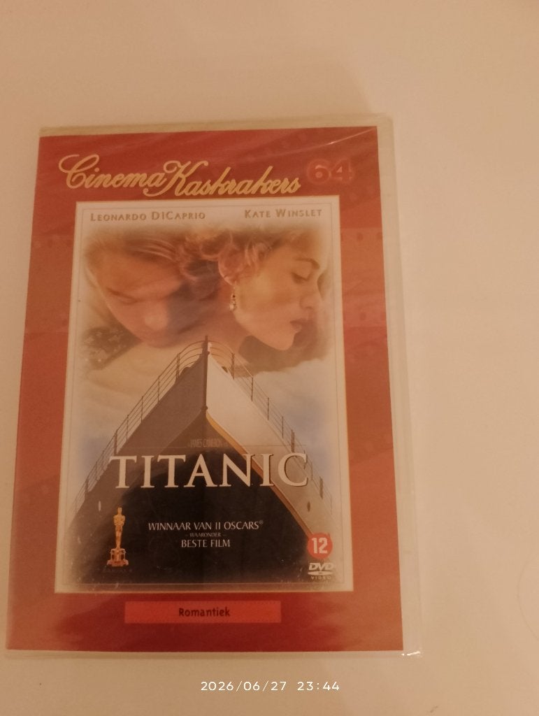 Titanic, dvd nieuw, Alle leeftijden, Ophalen of Verzenden, Nieuw in verpakking, Overige genres