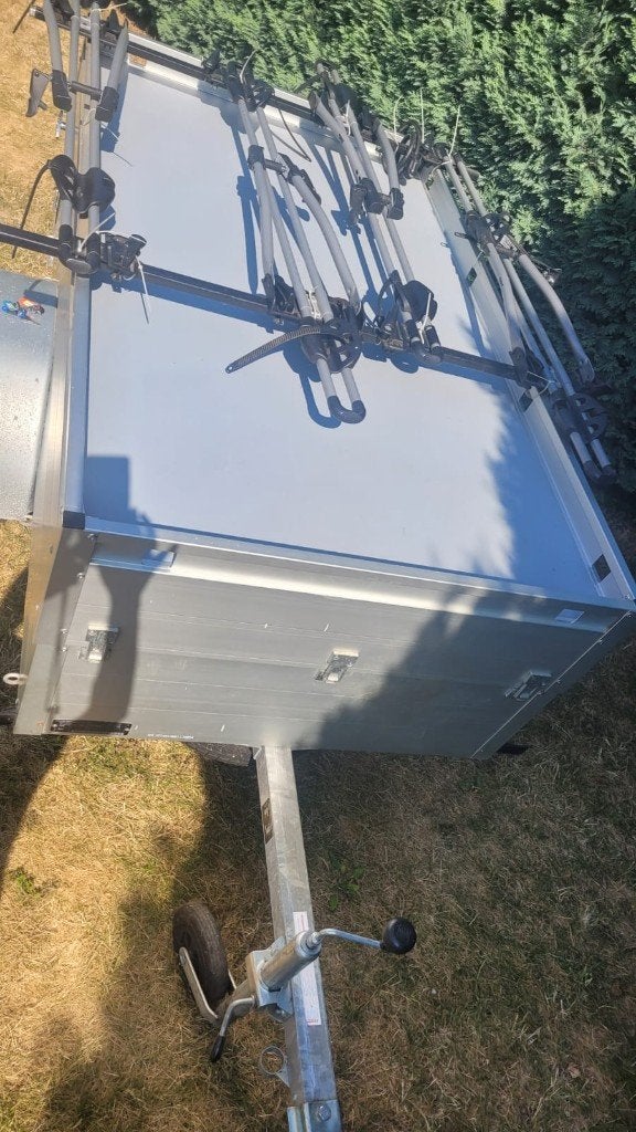 Remorque à bagages à vendre Anssems + Porte-vélo THULE inclu, Autos : Divers, Enlèvement, Utilisé