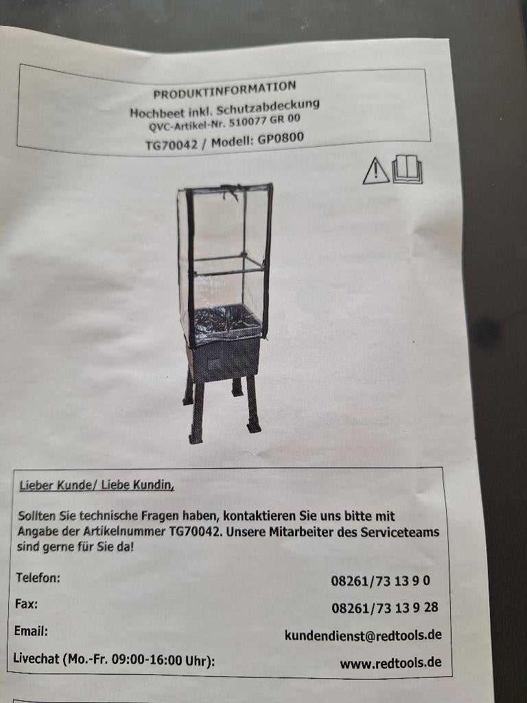 Serre Hockbeet met afdekking, Tuin en Terras, Kassen, Ophalen, Folie, Plastic, Kweekkas