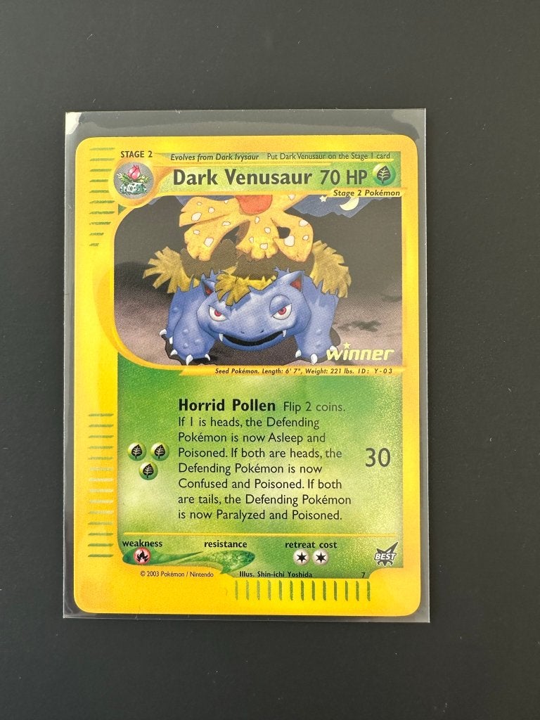 Vainqueur de Dark Venusaur, Enlèvement ou Envoi, Neuf, Cartes en vrac
