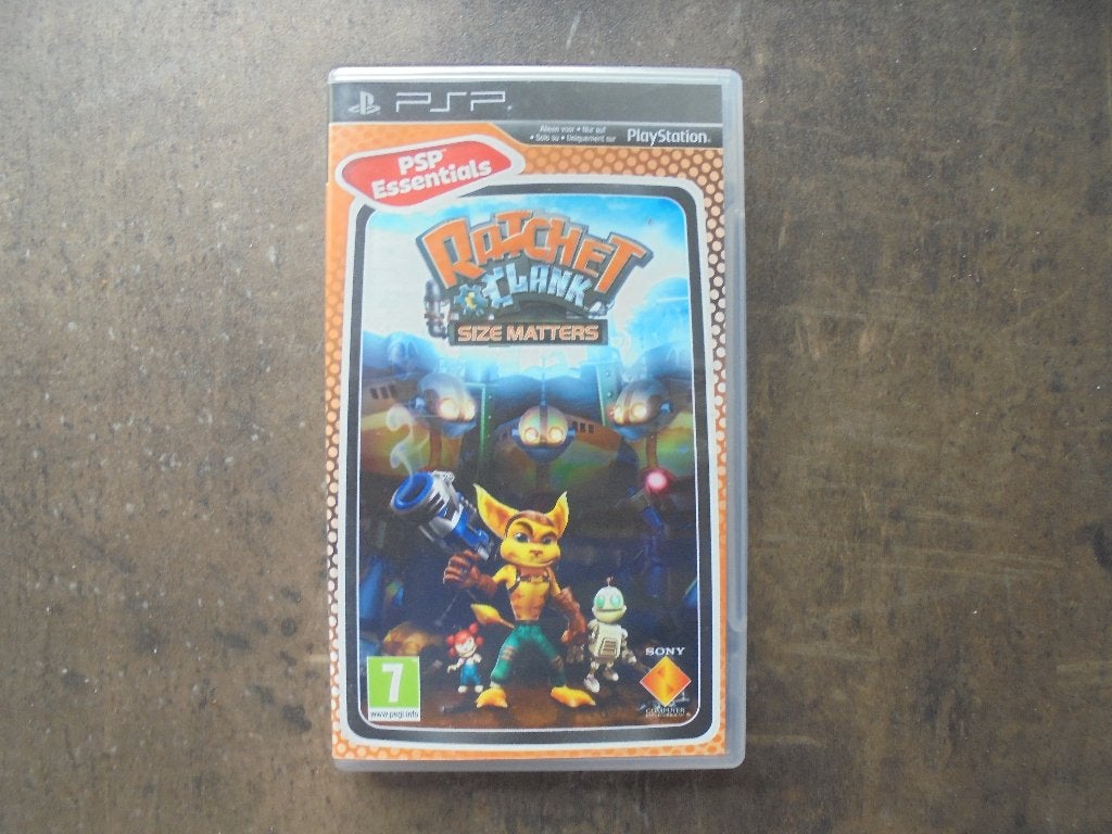 Ratchet & Clank Size Matters voor PSP (zie foto's), Games en Spelcomputers, Games | Sony PlayStation Portable, Avontuur en Actie