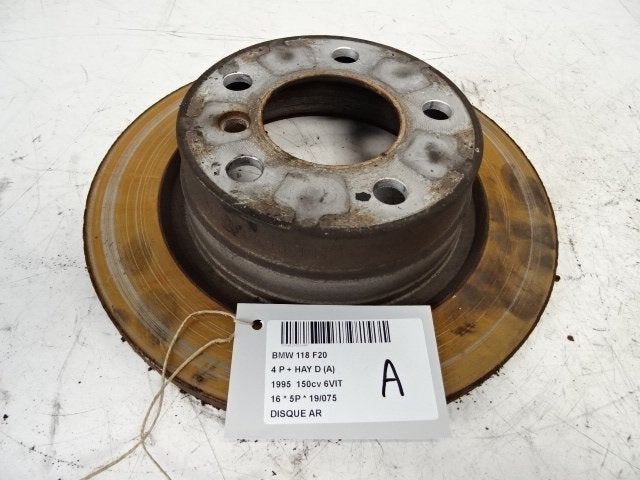 FREIN DISQUE ARRIÈRE BMW 1 serie (F20) (01-2010/06-2019), Utilisé, BMW