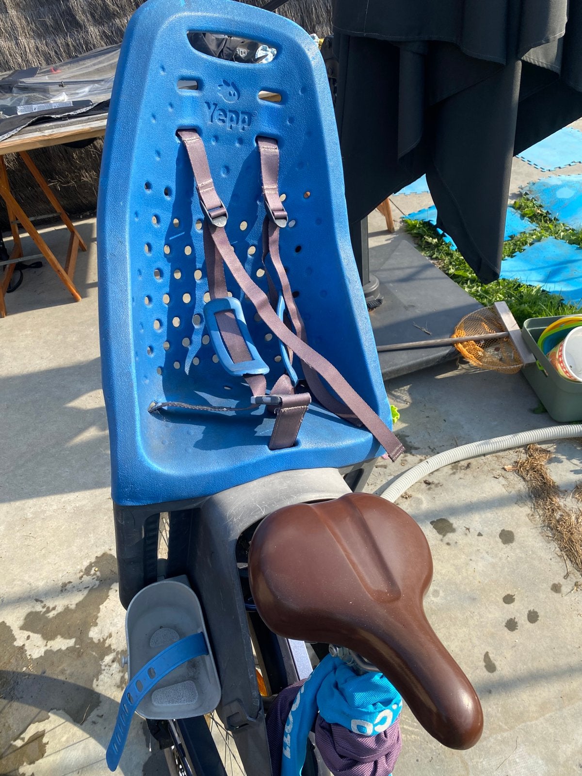 Yepp maxi fietsstoeltje, Enlèvement ou Envoi, Repose-pieds, Utilisé, 9 à 18 kg