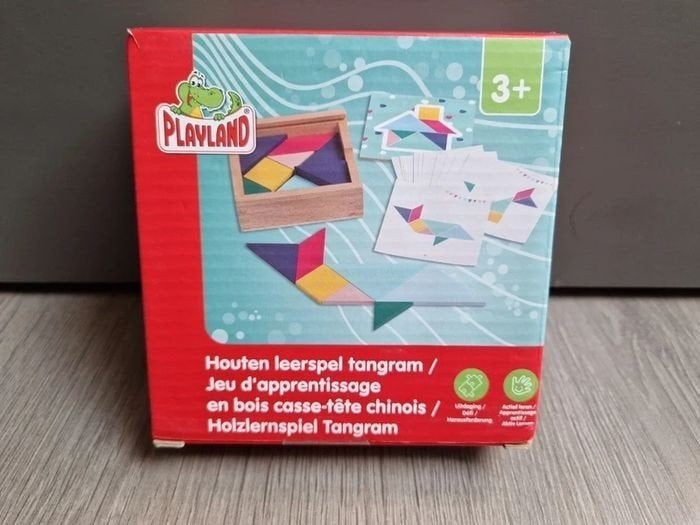 Jeu d'apprentissage en bois casse-tête chinois, Enfants & Bébés, Envoi, Comme neuf, Construction