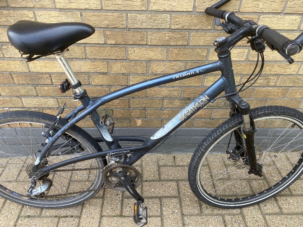 mtb - decatlon, Fietsen en Brommers, Ophalen, Gebruikt, Schijfrem, Versnellingen