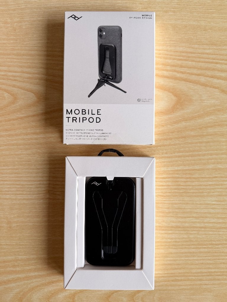 Trépied mobile Peak Design, Enlèvement ou Envoi, Comme neuf, Pliable, Autres marques