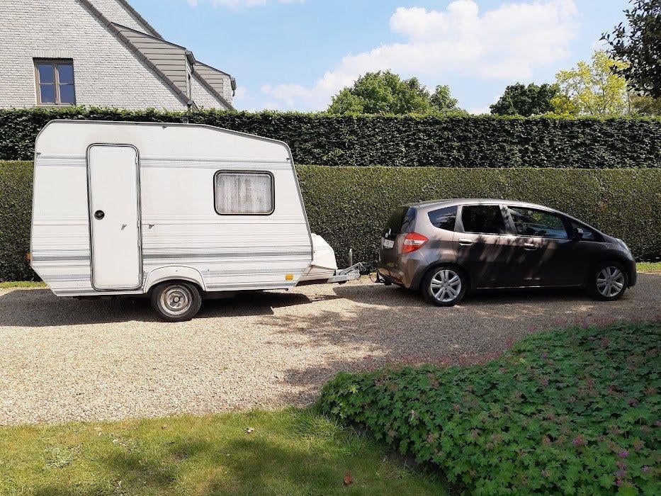 Caravan Digue Ibis 346D wit, Overige merken, Standaardzit, Omvormbare zithoek, Tot en met 3