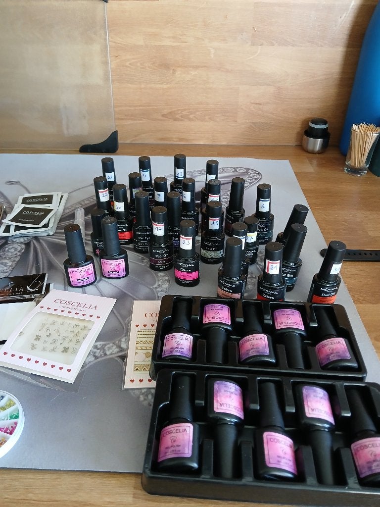 Set voor gelnagels, Ophalen, Gebruikt