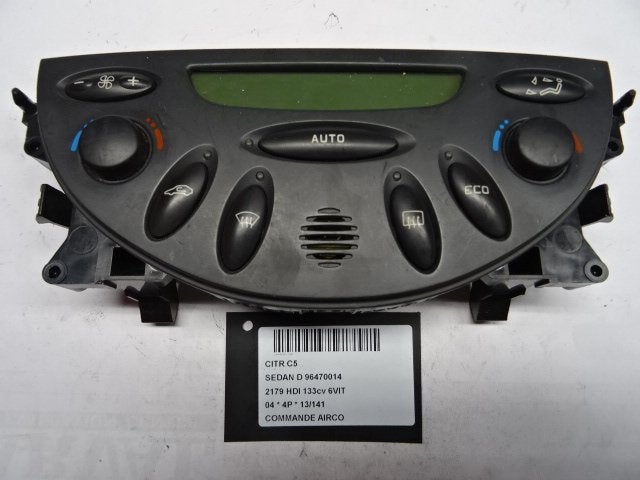 PANNEAU DE COMMANDE CLIMATISATION C5 I Berline (DC), Citroën, Kontakt-citroen@citroen.com, Utilisé, Citroën Deutschland GmbH