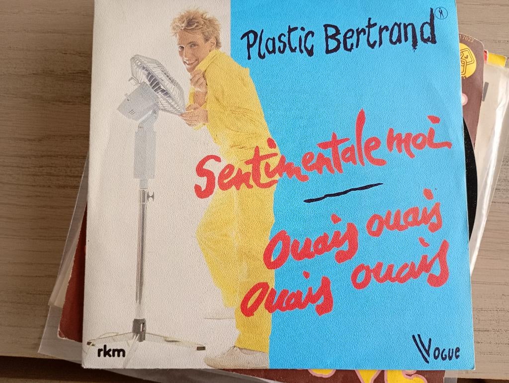Plastic Bertrand - Sentimentale moi, Enlèvement ou Envoi, Single, Utilisé, Pop