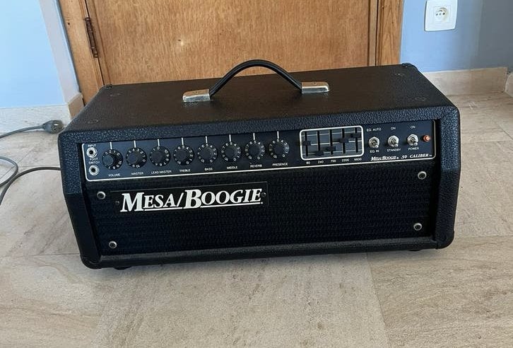 Mesa Boogie cal 50 head, Enlèvement, Utilisé